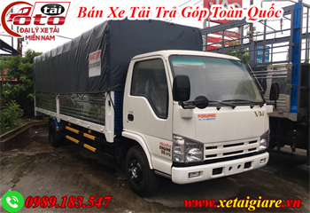 Xe tải isuzu 1t9 thùng dài 6.2m 2020 | xe tải vinhphat 1.9 tấn thùng dài 6m2